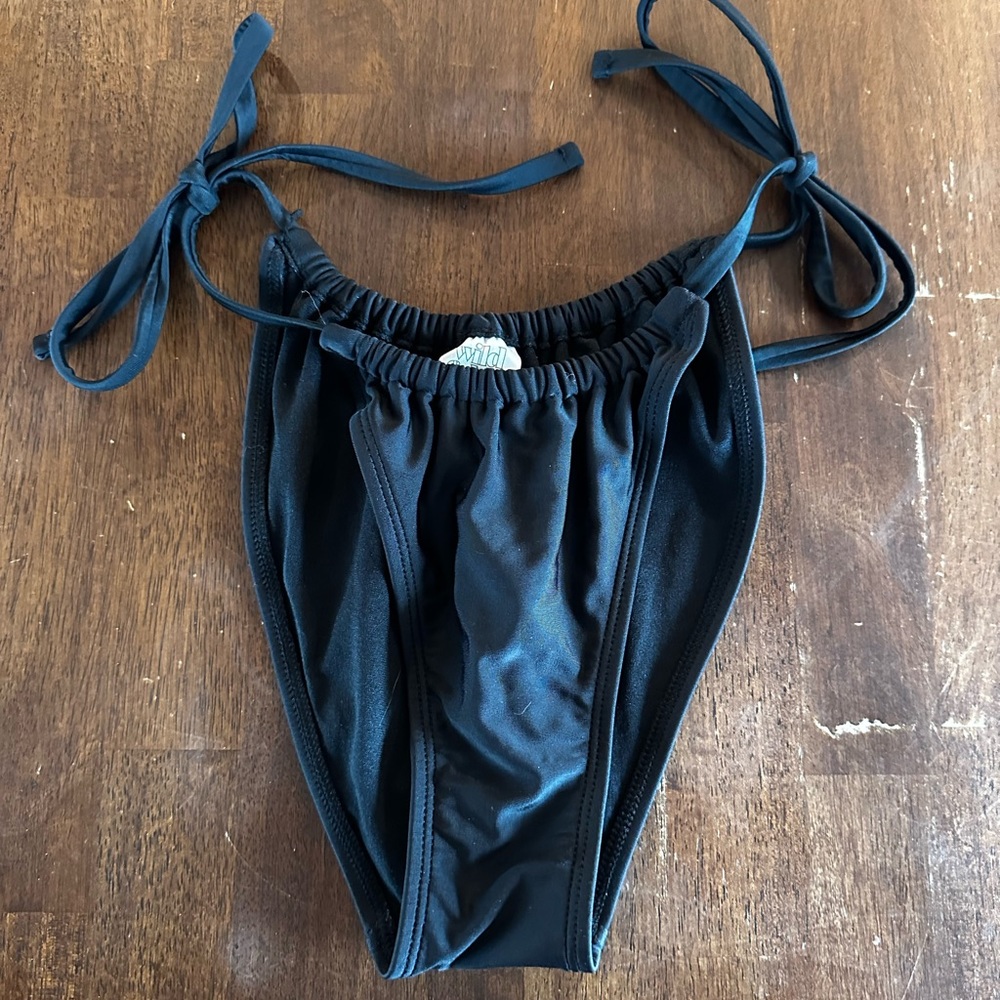 Wild Fable Black Bikini Bottoms Size Small